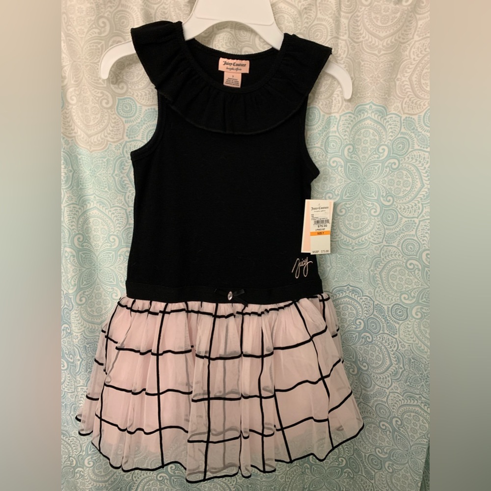 Juicy Couture dress size 7 girls. NWT